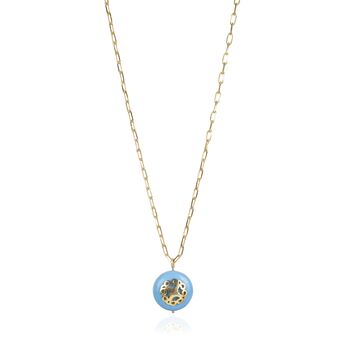 Melange Turquoise Necklace And Bracelet Jewellery Set, 4 of 6