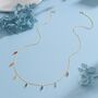 Sterling Silver Multiple Colour Cz Marquise Pendant Necklace, thumbnail 6 of 12