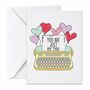Funny Just My Type Valentine’s Card, thumbnail 6 of 6