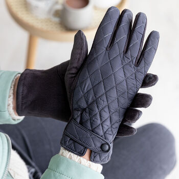 Quilted Gloves, 2 of 8