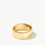 Thick Sterling Silver Women's Ring, thumbnail 8 of 8