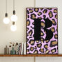 Personalised Custom Letter Initial Animal Print For Her, thumbnail 1 of 6
