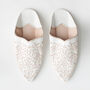 Moroccan Decorative Babouche Slippers, thumbnail 4 of 9