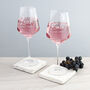 Personalised Wine Therapy Wine Glass, thumbnail 4 of 4