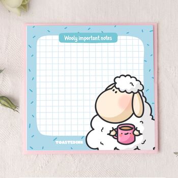 Cute Sheep Sticky Notes, 5 of 6