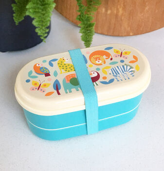 Wild Wonders Children's Bento Lunch Box, 2 of 8