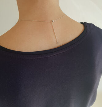 Silver Gemset Orb Necklace, 9 of 10