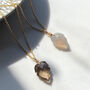 Moonstone Leaf Necklace, thumbnail 3 of 6