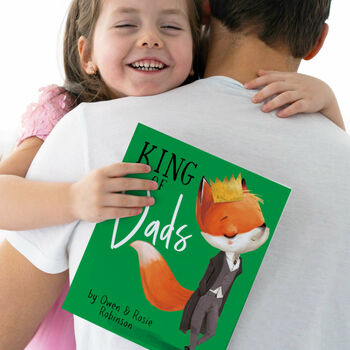Personalised King Of Dads Fathers Day Book, 2 of 12