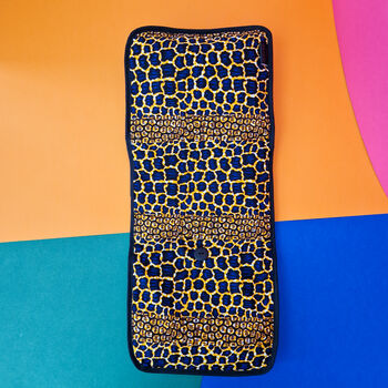 Hanging Foldable African Print Wash Bag | Rere Print, 4 of 5