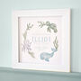 Personalised Under The Sea Baby Birth Details Print, thumbnail 1 of 5