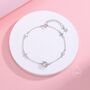Planet And Starburst Bracelet In Sterling Silver, thumbnail 5 of 12