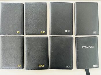 Passport Holder With Monogram, 3 of 8