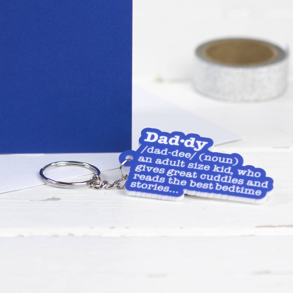 daddy-definition-card-and-matching-keyring-by-lello-creatives-notonthehighstreet