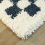 Barrile Chequered Machine Woven Area Rug, thumbnail 8 of 10