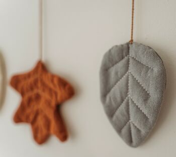Quilted Cotton Leaf Garland, 8 of 9