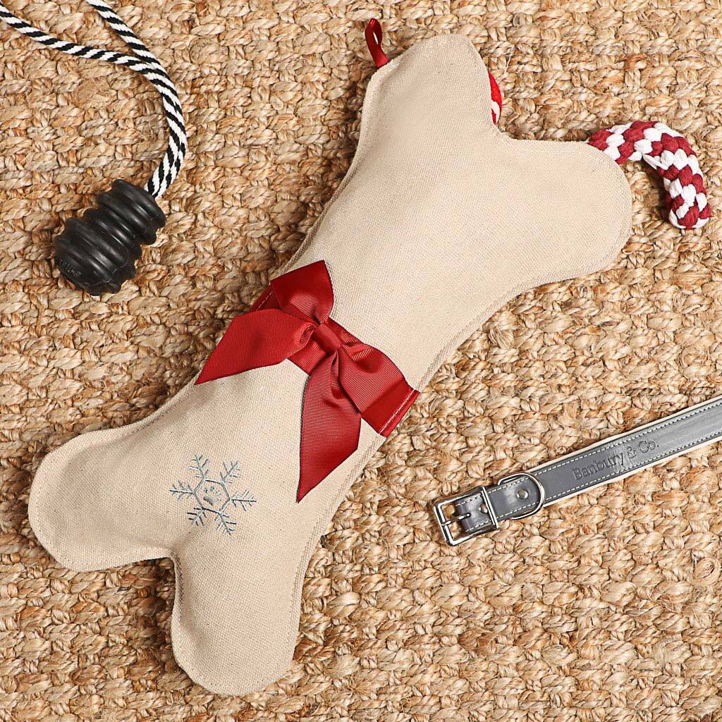 Novelty Pet Christmas Stocking For Dogs, 1 of 5