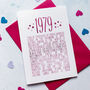 Personalised What Happened 1970 To 1979 Birthday Cards, thumbnail 9 of 11