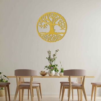 Tree Of Life Wooden Art Elegance For Home Or Office, 9 of 12