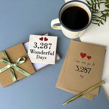 Number Of Days Anniversary Card, 5 of 6