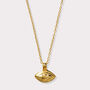 Goddess Of Vision Gold Plated Necklace, thumbnail 2 of 8