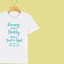 'Mummy And Daddy Finally Tied The Knot' Boys/Girls Wedding T Shirt, thumbnail 4 of 12