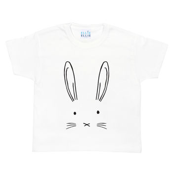 Children's Bunny Face T Shirt, 4 of 9