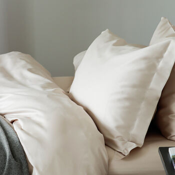 Perfectly Pale Organic Cotton Sateen Bedding, 2 of 5
