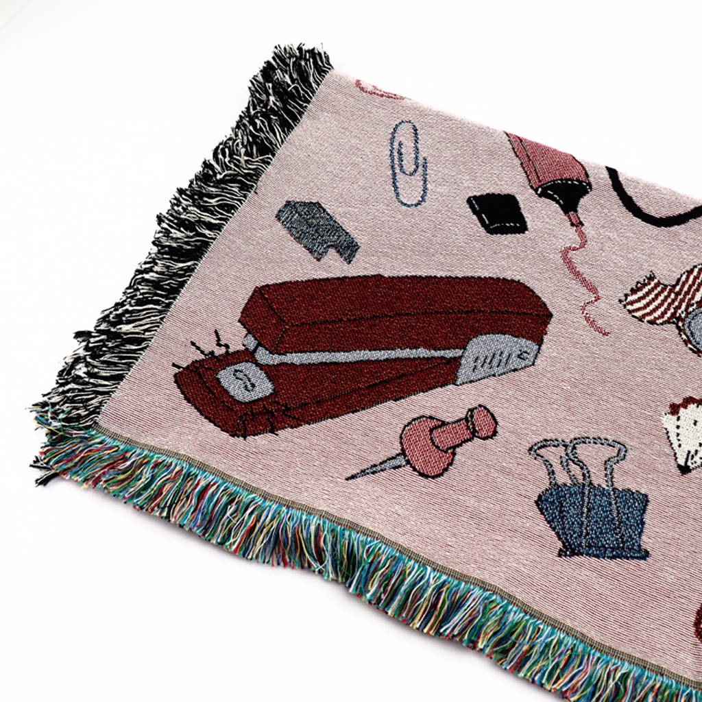 boss throw by jacqueline colley