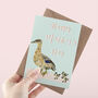 'Mother's Day' Duck Illustrated Greeting Card, thumbnail 4 of 5