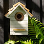 Personalised Wooden Garden Bird Nest Box, thumbnail 1 of 10