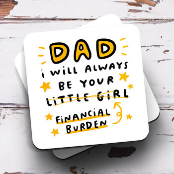 Personalised Mug 'Dad Always Be Your Financial Burden', 3 of 3