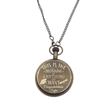 The Viking Pocket Watch For Graduation Gift With Wooden Box, 7 of 12