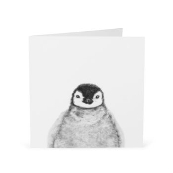 Peeping Penguin Card, 3 of 4