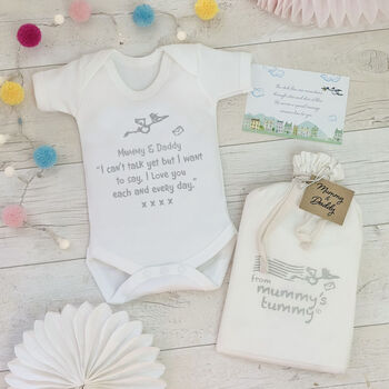 Surprise Message From The Bump, Pregnancy Gift, Expecting Parents, 8 of 11