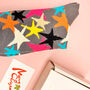 Colourful Bold Star Socks Two Pairs In A Box, thumbnail 5 of 7