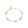 Droplet Bracelet In Spinel And Gold Vermeil Plated, thumbnail 2 of 4