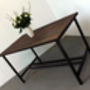 Eloise Two Toned Scaffold Board Table, thumbnail 7 of 9