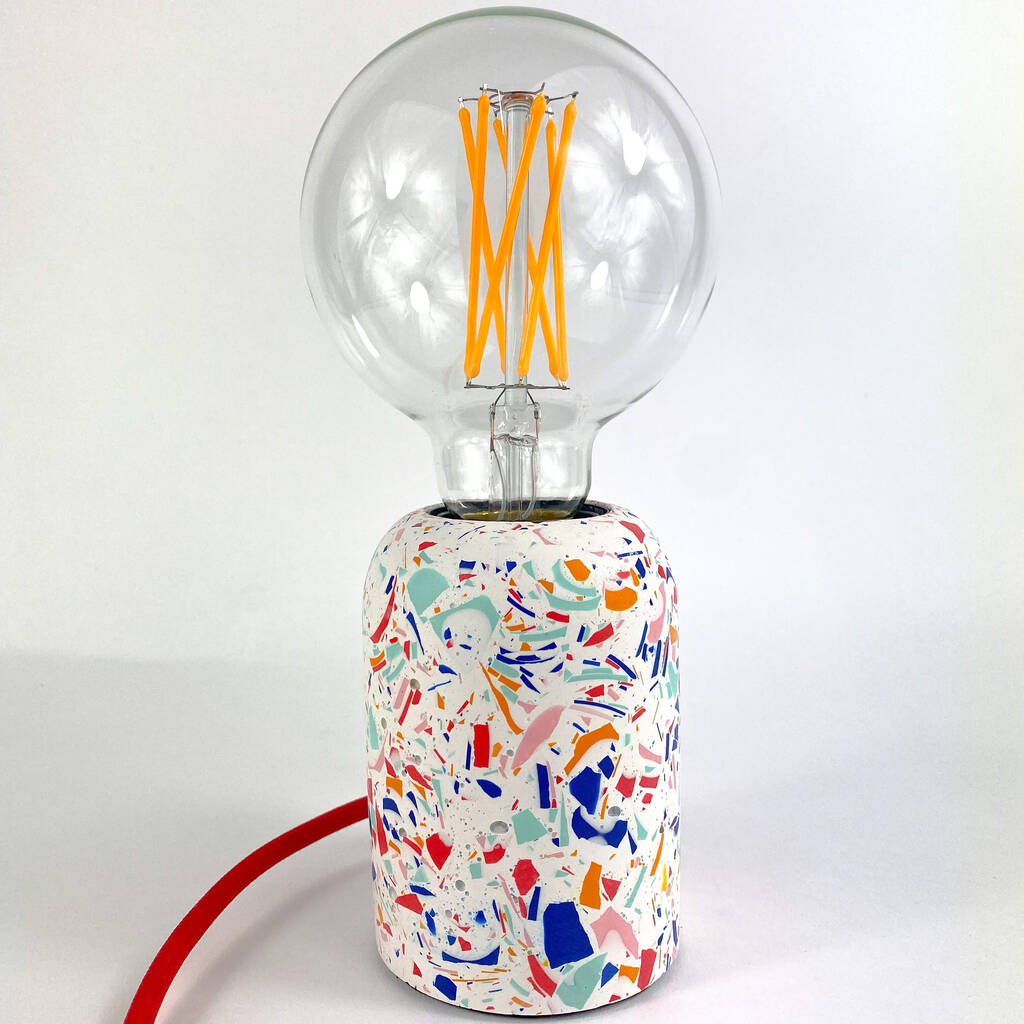 terrazzo table lamp