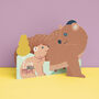 'Love You Mum' Bear And Cub 3D Card, thumbnail 1 of 3