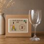 Personalised 50th Birthday Engraved Wine Glass Gift, thumbnail 2 of 9