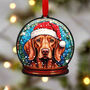 Vizsla Dog Tree Decoration, thumbnail 2 of 2