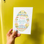 'Happy Easter' Personalised Card, thumbnail 3 of 3