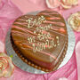 Pink Belgian Chocolate Smash Heart, thumbnail 4 of 12