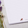 A4 Personalised Letter Writing Paper Woodland Deer, thumbnail 2 of 5