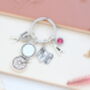 Beautician Personalised Keyring Make Up Artist Gift, thumbnail 5 of 10