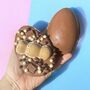 Stuffed Chocolate Easter Half Egg Choice Of Flavours, thumbnail 3 of 8