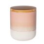 Personalised Pink Pot With Bamboo Lid, thumbnail 4 of 4