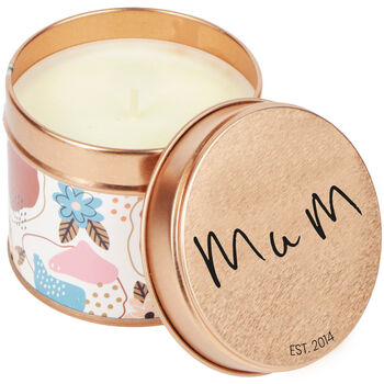 Personalised Child's Handwriting Mother's Day Candle, 4 of 4