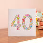 Girlie Things 40th Birthday Card, thumbnail 2 of 4